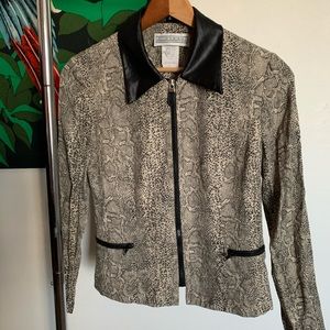 Vintage Jessica Howard zip up jacket